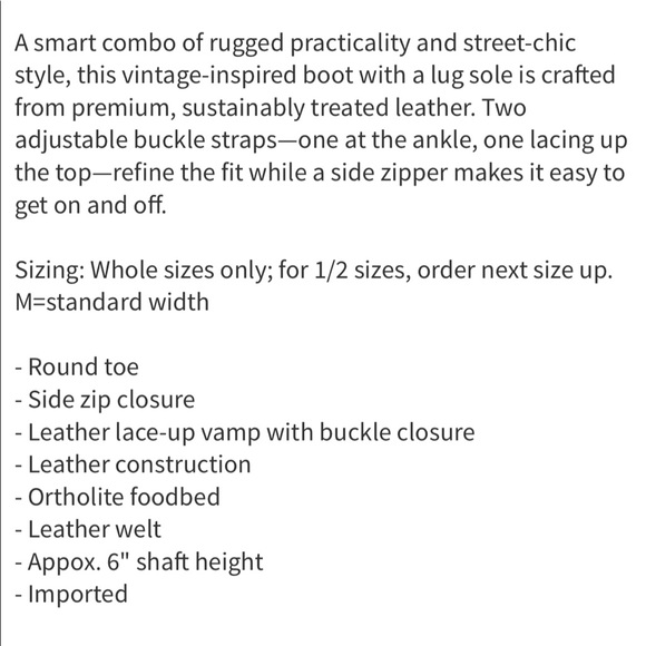 New In box Timberland Riley Leather Boots - Picture 5 of 5